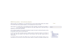 Desktop Screenshot of anidoadoption.org